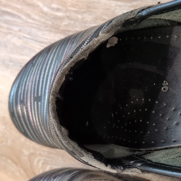 Dansko Colorful Striped Women's Slip-On Clogs size 40 Euro (10 US) - Picture 6 of 14